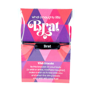 BDSM Brat Wish Bracelet Bracelet Restrained Grace