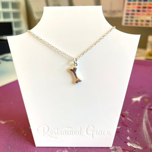 Dog Bone Day Collar - Discreet BDSM Day Collar Day Collar Restrained Grace