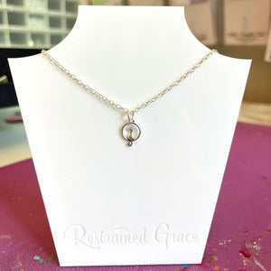 The Sitting Kitty Day Collar - Sterling Silver Day Collar Restrained Grace