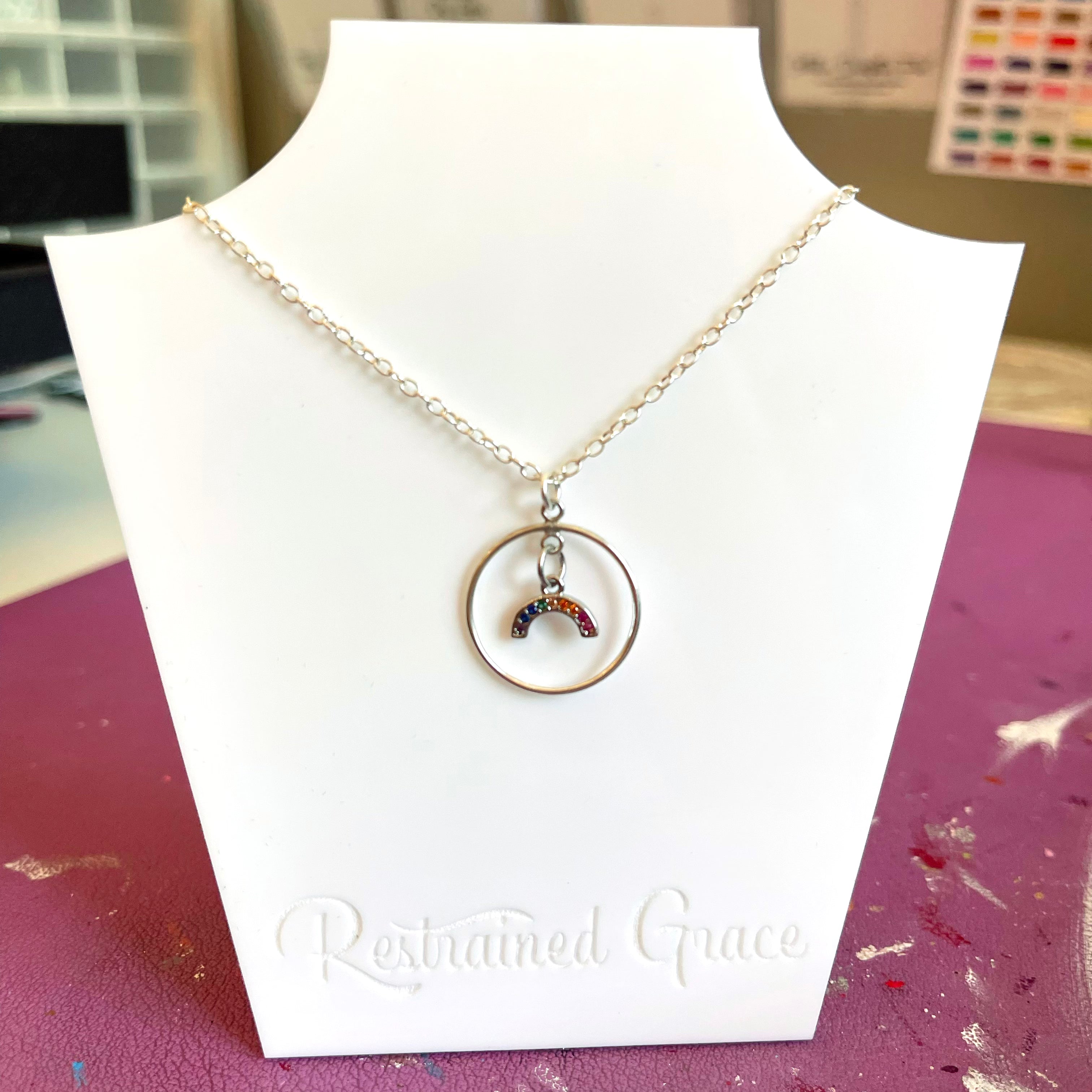 The Dorothy Day Collar - Sterling Silver Day Collar Restrained Grace