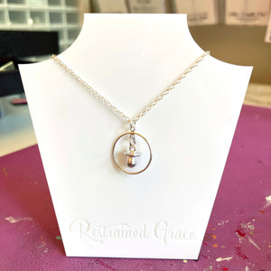 Pacifier Ring of O Day Collar - Littles Day Collar Day Collar Restrained Grace