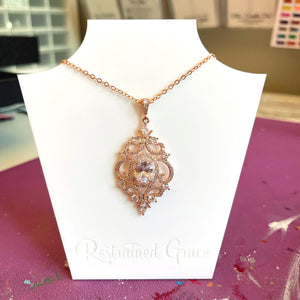 The Diana Day Collar - Sterling Silver Day Collar Restrained Grace