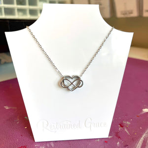 Polyamory Symbol Necklace Necklace Restrained Grace