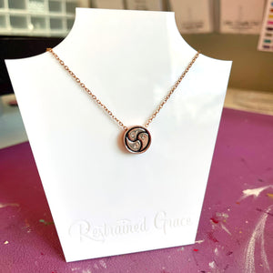 BDSM Emblem Necklace Necklace Restrained Grace