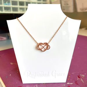Polyamory Symbol Necklace Necklace Restrained Grace