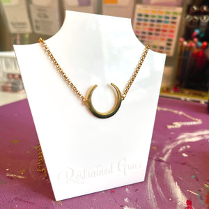 The Luna Day Collar - Stainless Steel Day Collar Restrained Grace