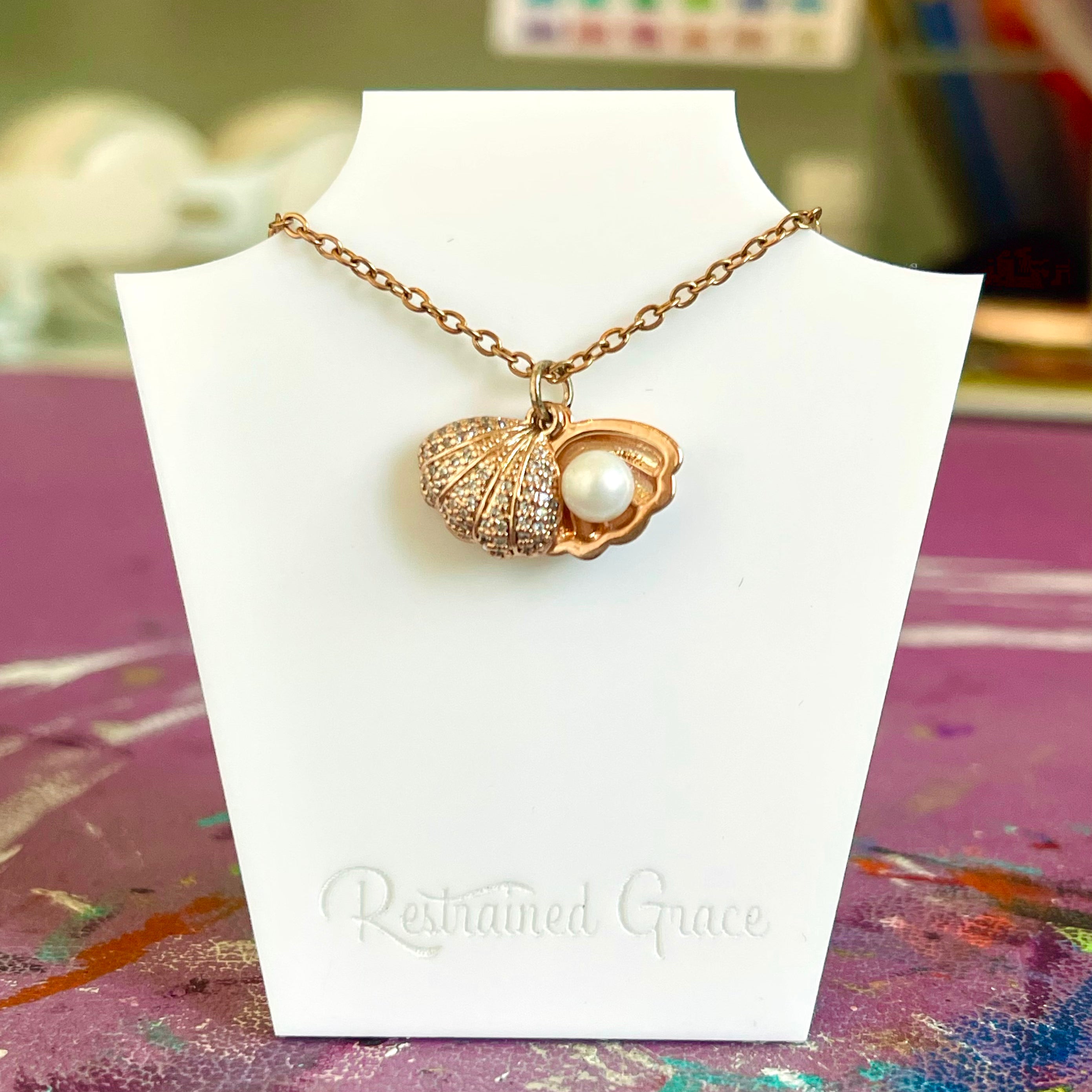 The Ariel Day Collar - Sterling Silver Day Collar Restrained Grace