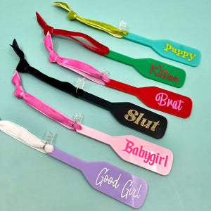 Design Your Own Acrylic Paddle BDSM Christmas Ornament Ornament Restrained Grace