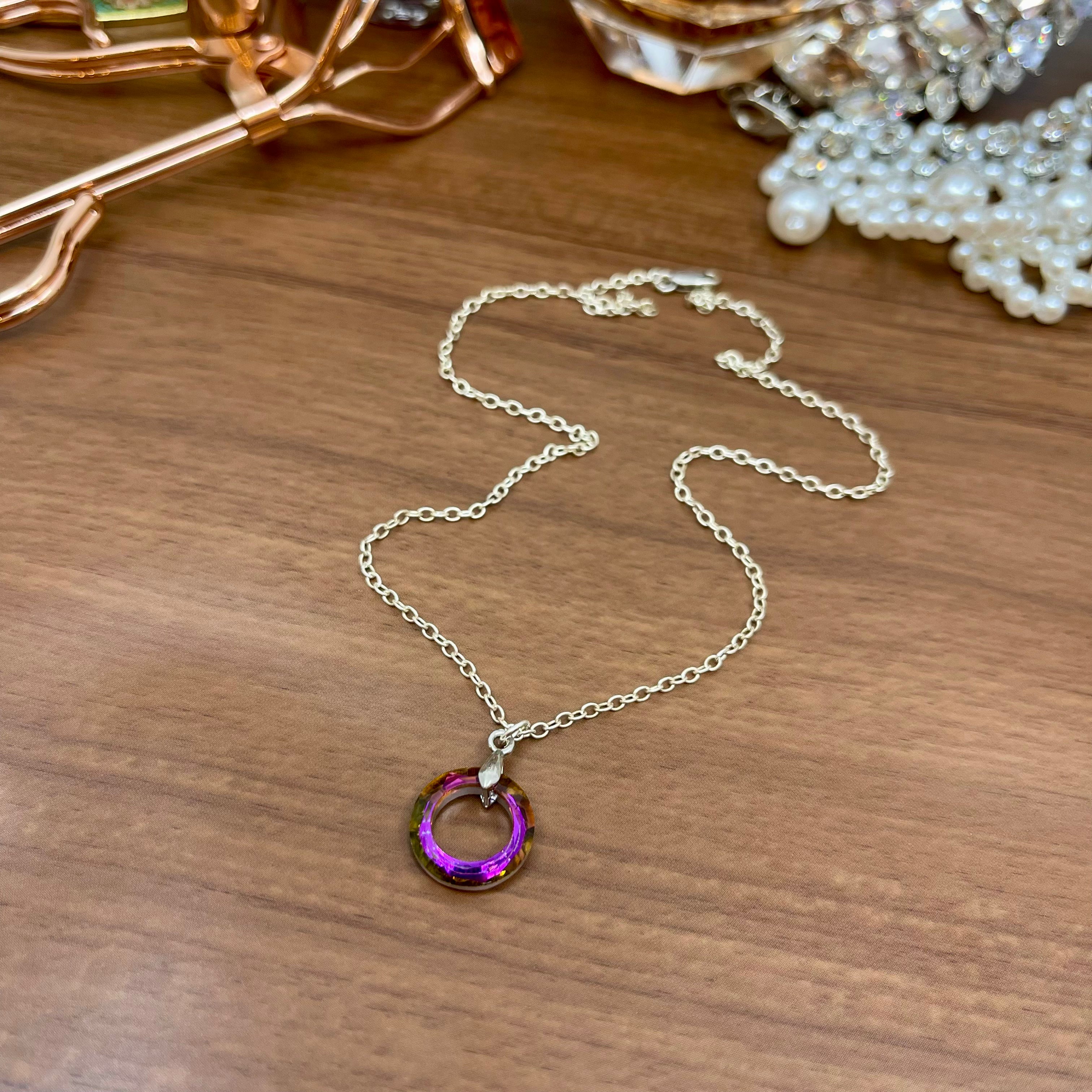 The Nebula Crystal Day Collar - Sterling Silver
