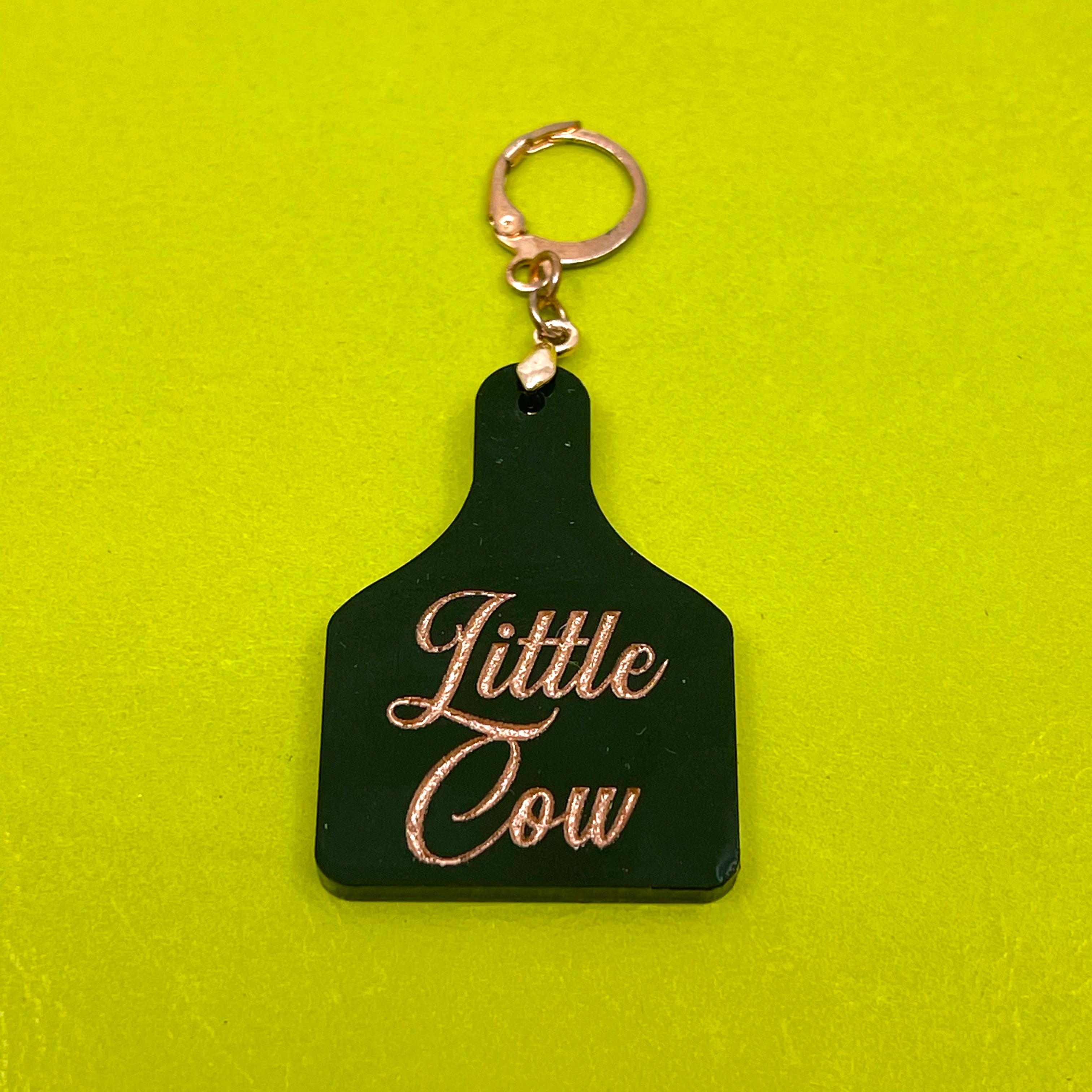 Custom Acrylic Collar Tag - Cow Tag Collar Tag Restrained Grace