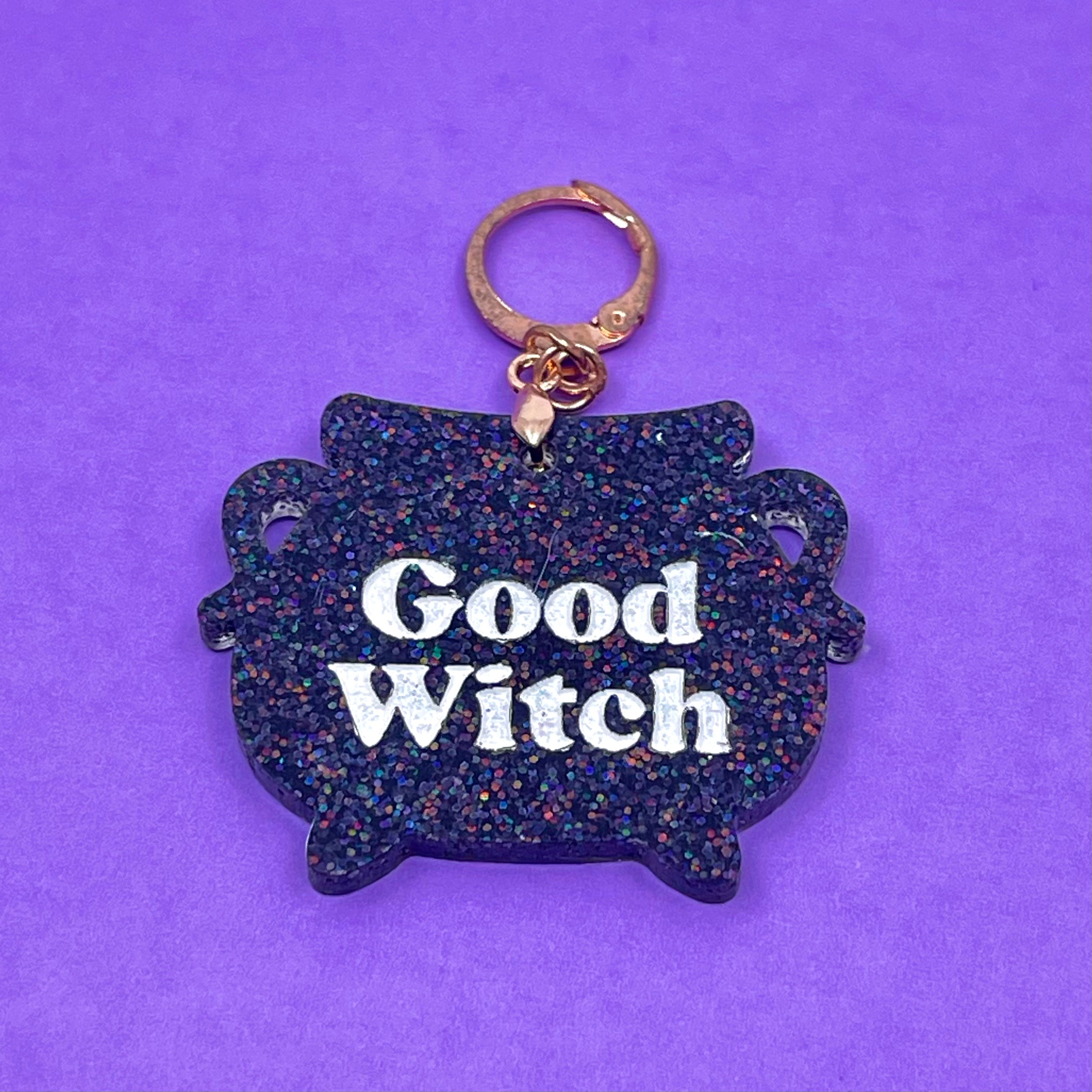 Custom Acrylic Collar Tag - Cauldron Collar Tag Restrained Grace