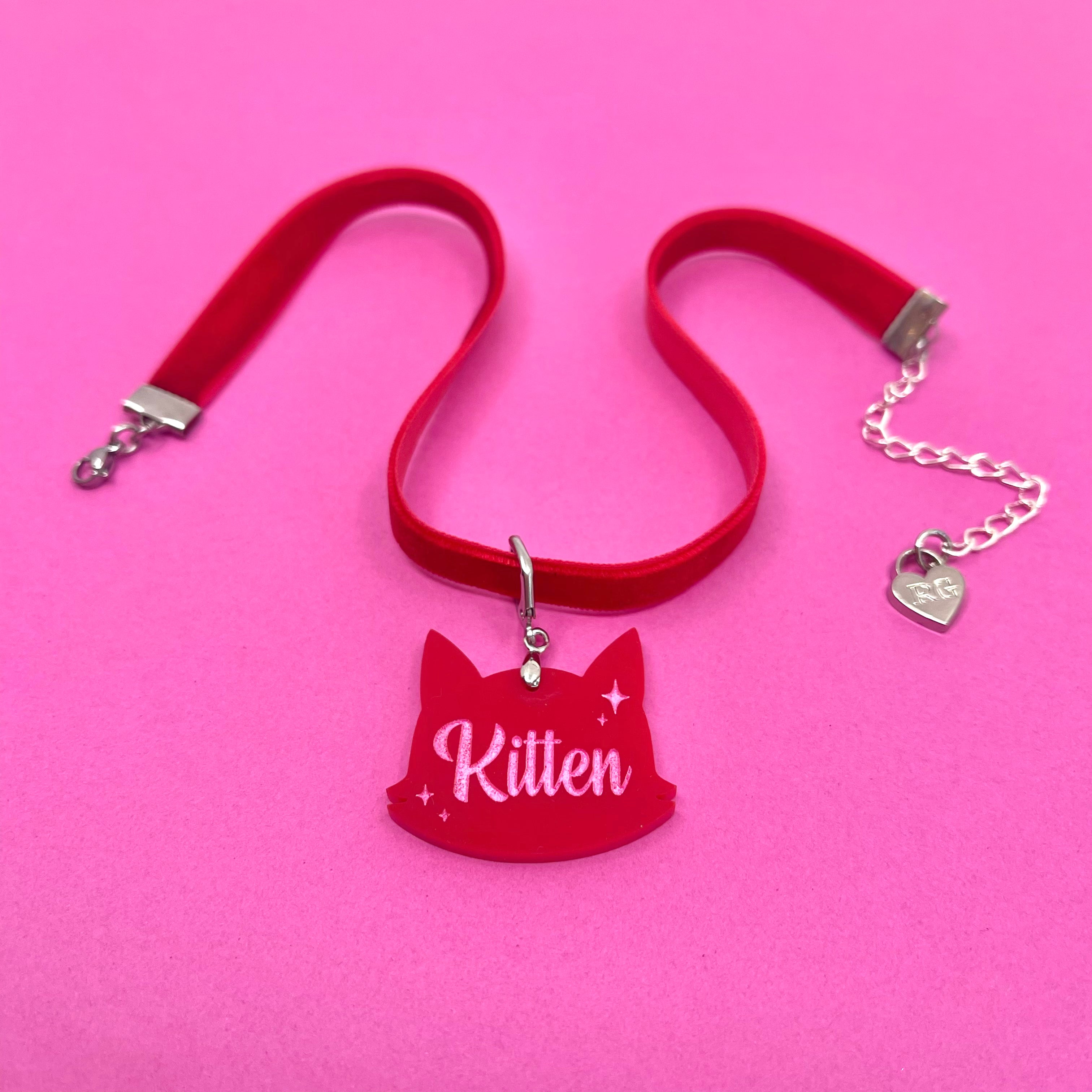 Red Velvet Mini Choker