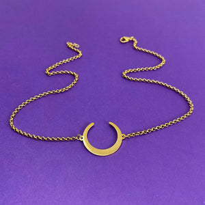 The Luna Day Collar - Stainless Steel Day Collar Restrained Grace