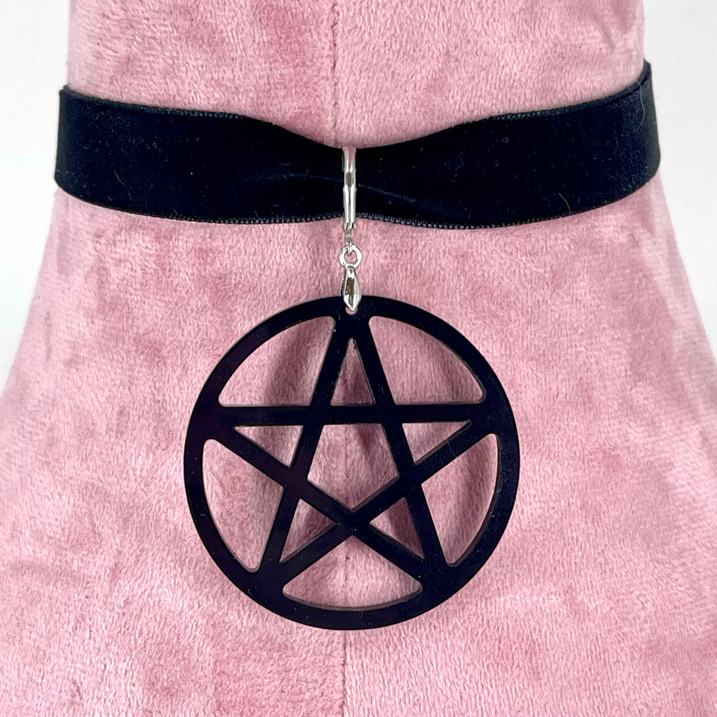 Pentacle Collar Tag