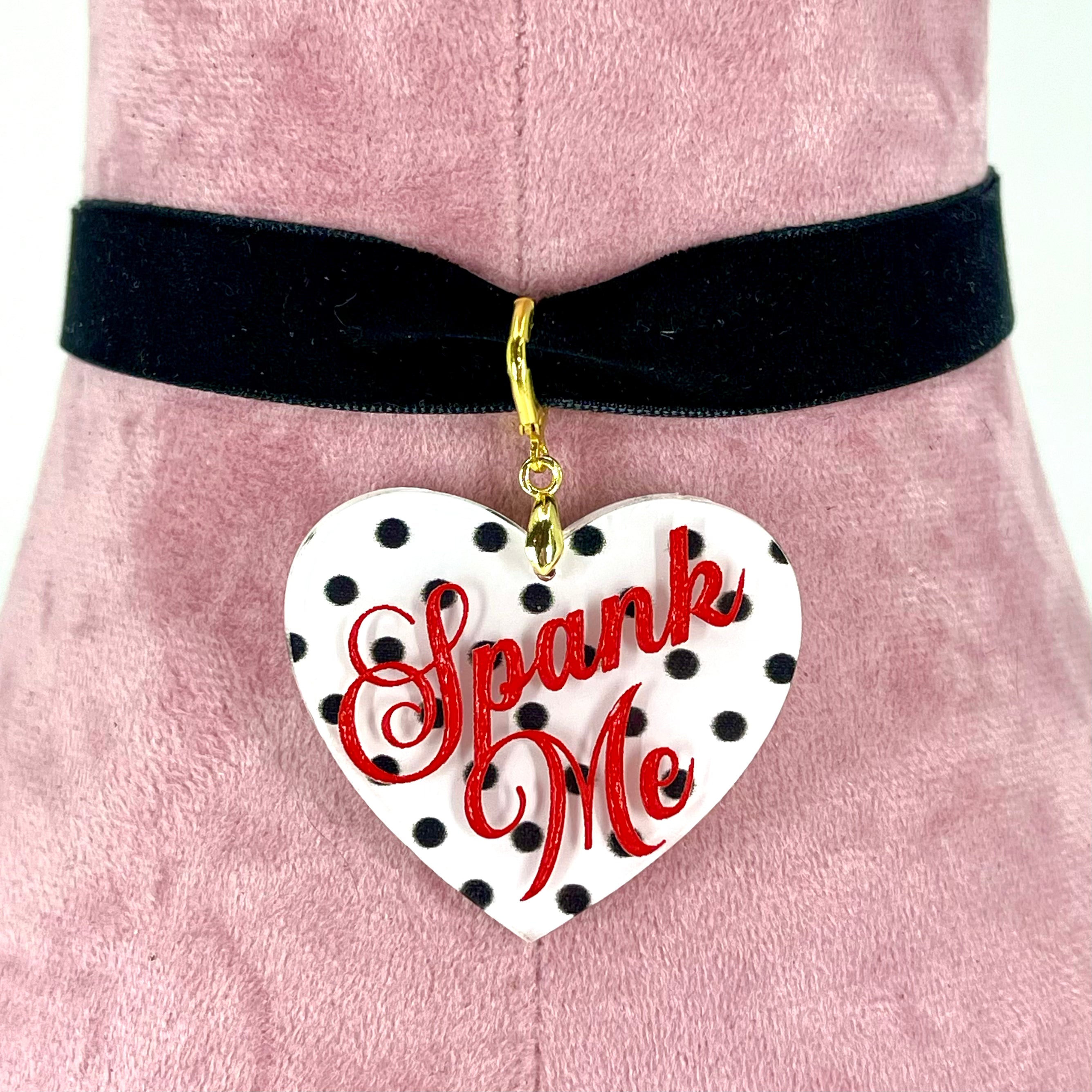 Spank Me Velvet Choker