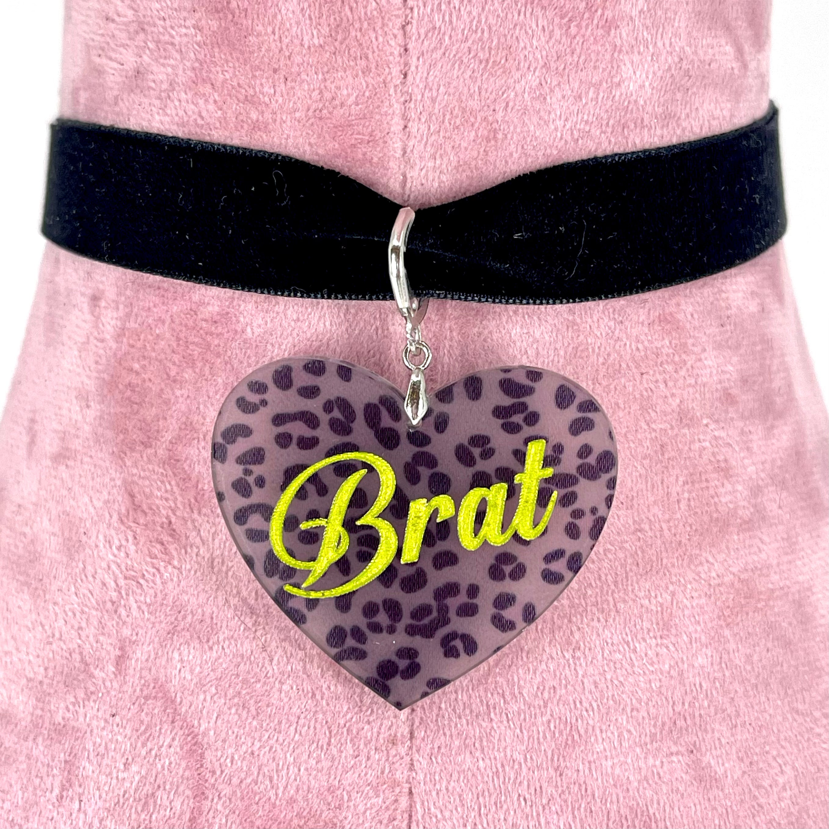 Brat Velvet Choker