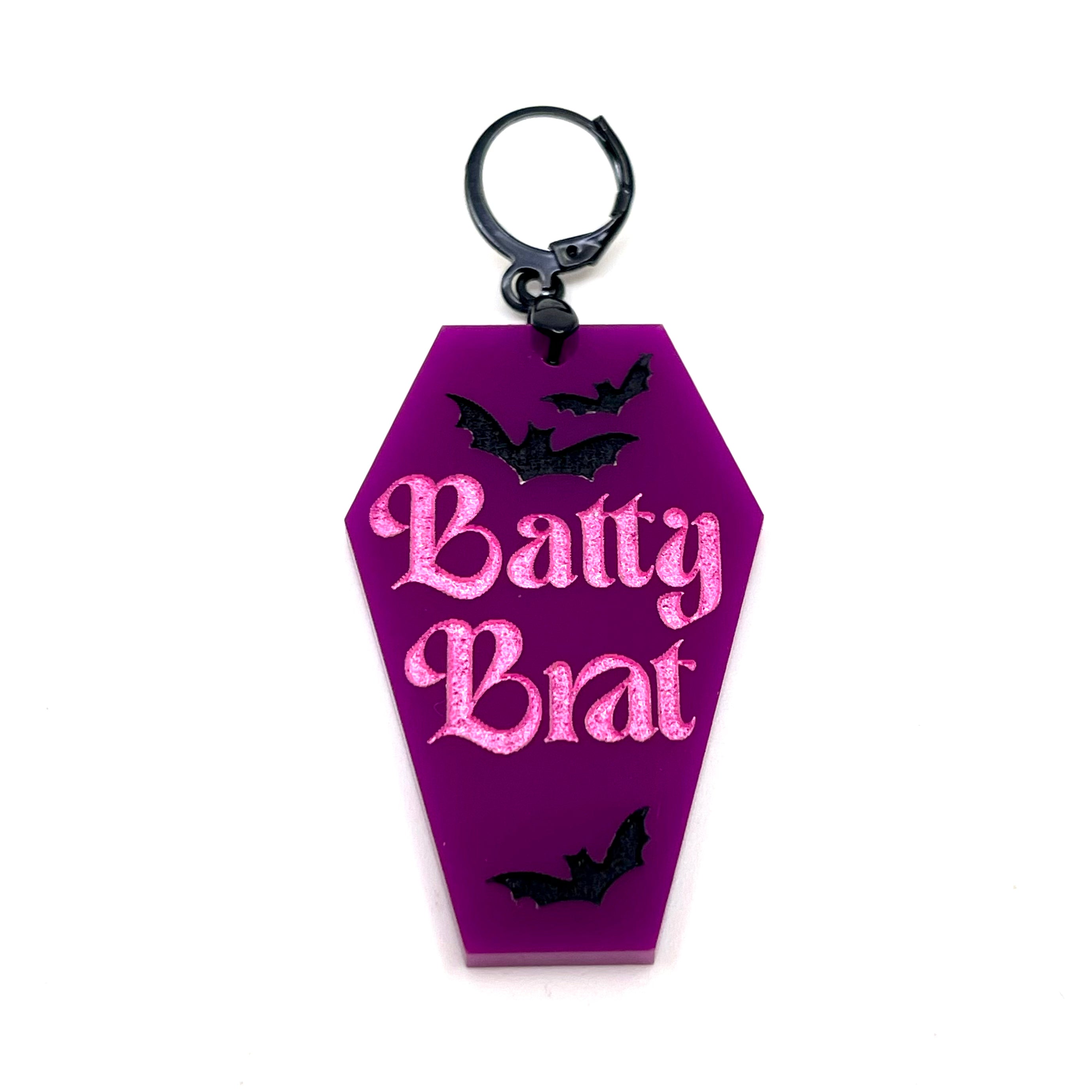 Batty Brat - Coffin Collar Tag