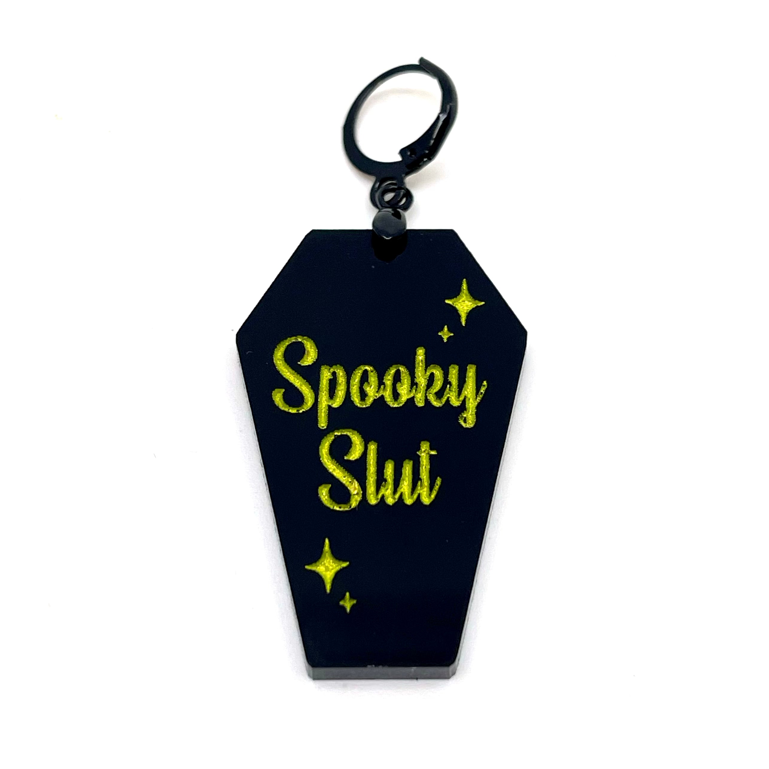 Spooky Slut - Coffin Collar Tag