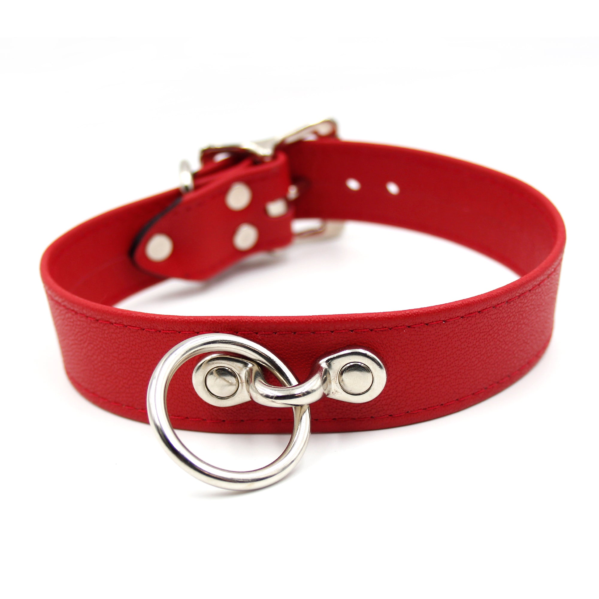 Design Your Own Classic Leather Bondage Collar Collar Restrained Grace