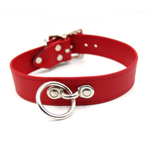 Design Your Own Classic Leather Bondage Collar Collar Restrained Grace