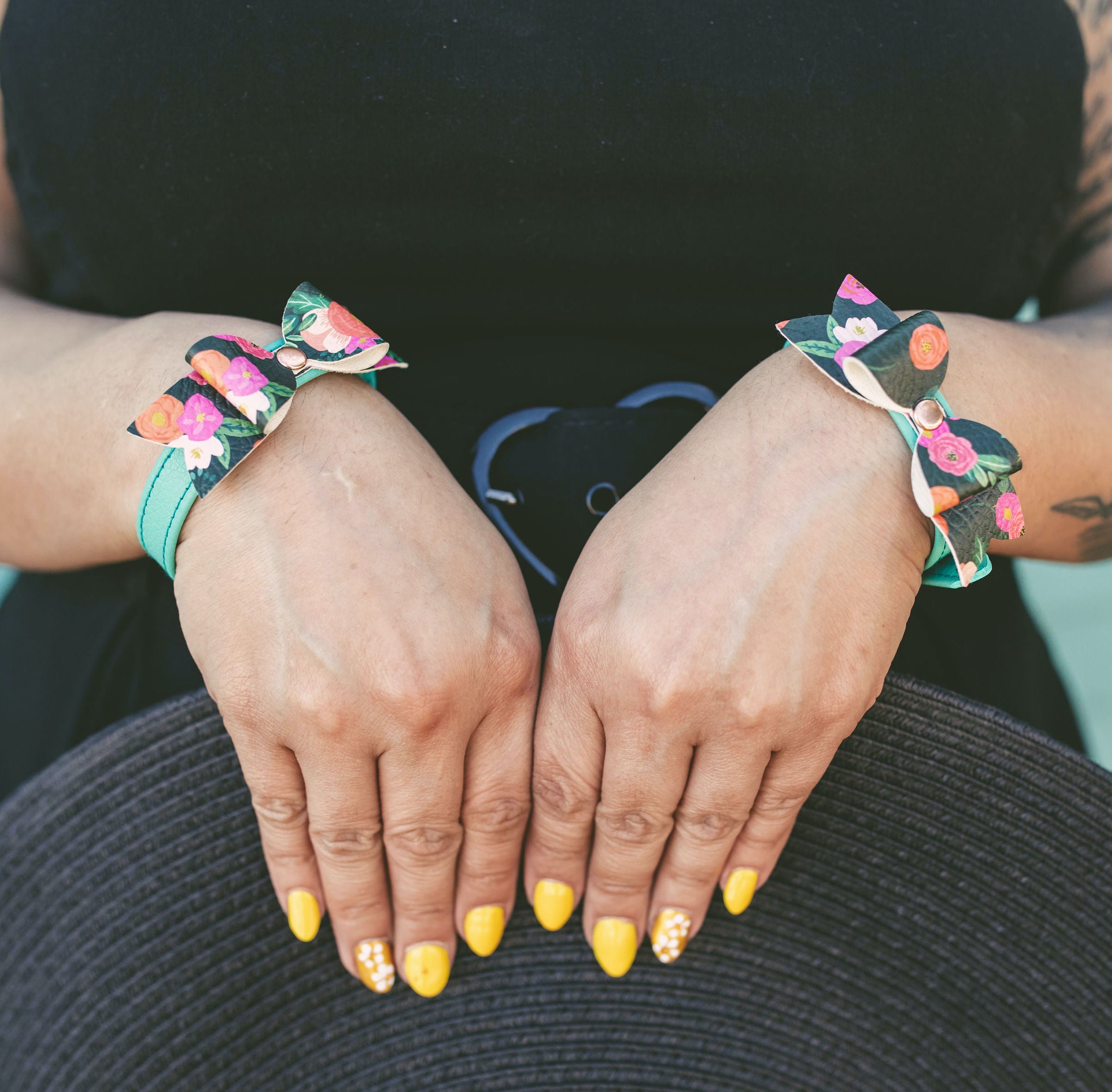 Design Your Own Petite Bow Bondage Cuffs Cuffs Restrained Grace