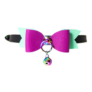 Design Your Own Bow Mini Collar - BDSM Day Collar Collar Restrained Grace