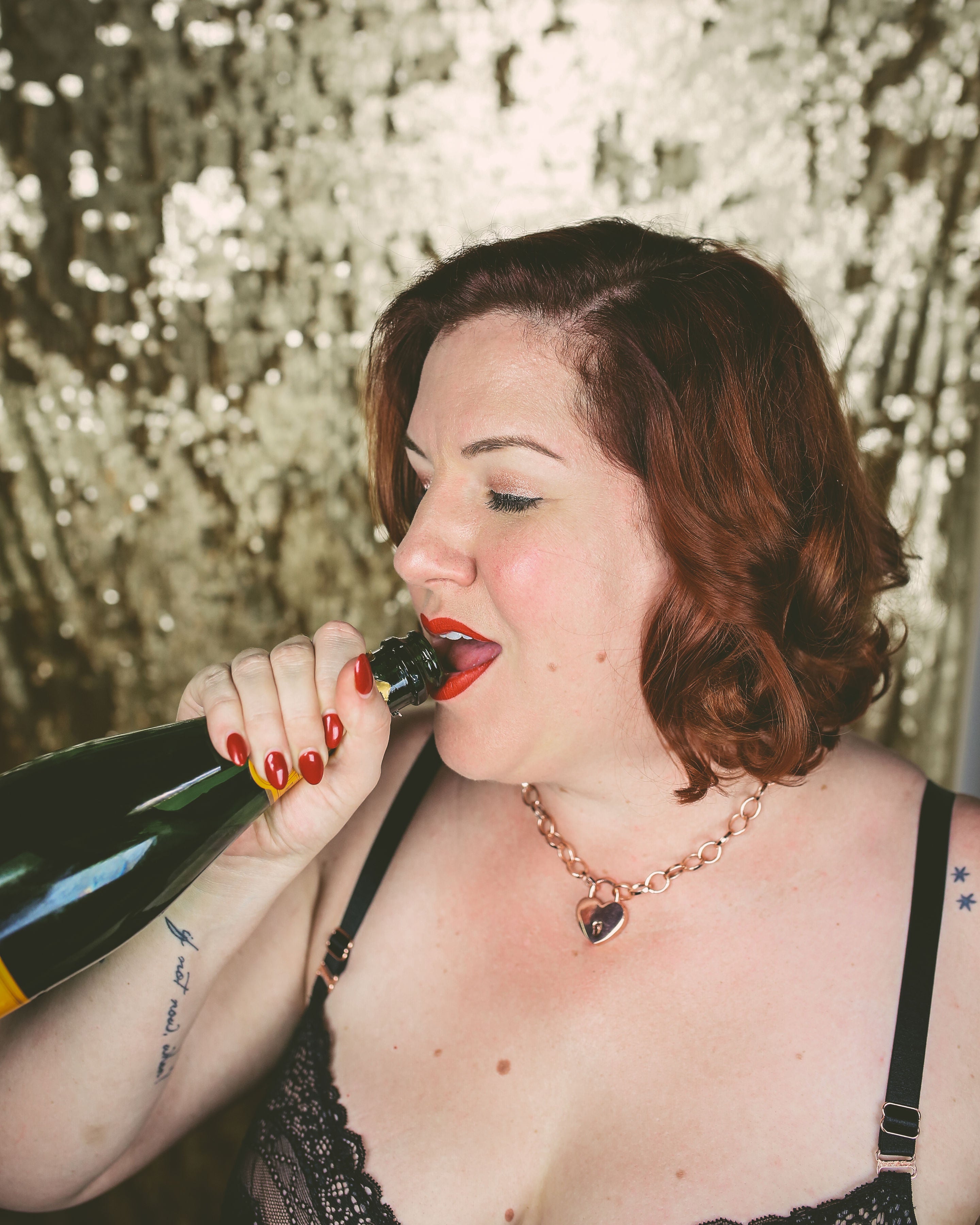 The Signature Day Collar - BDSM Chain Day Collar Day Collar Restrained Grace