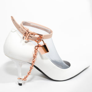 Design Your Own Bondage Heel Locks Cuffs Restrained Grace