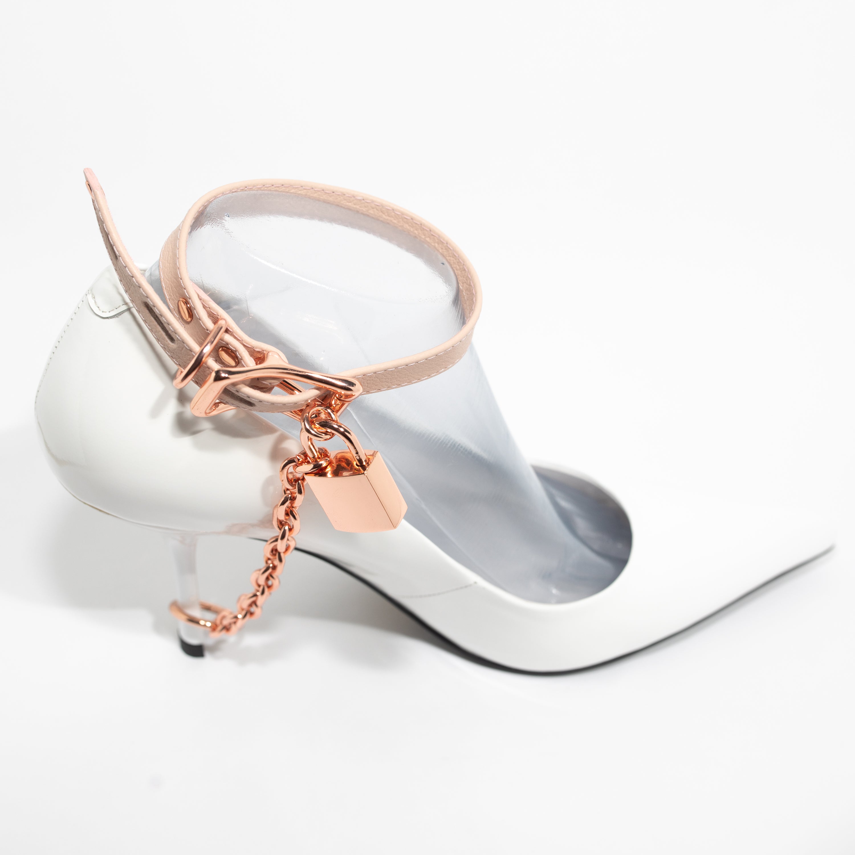 Design Your Own Bondage Heel Locks Cuffs Restrained Grace