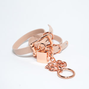 Design Your Own Bondage Heel Locks Cuffs Restrained Grace