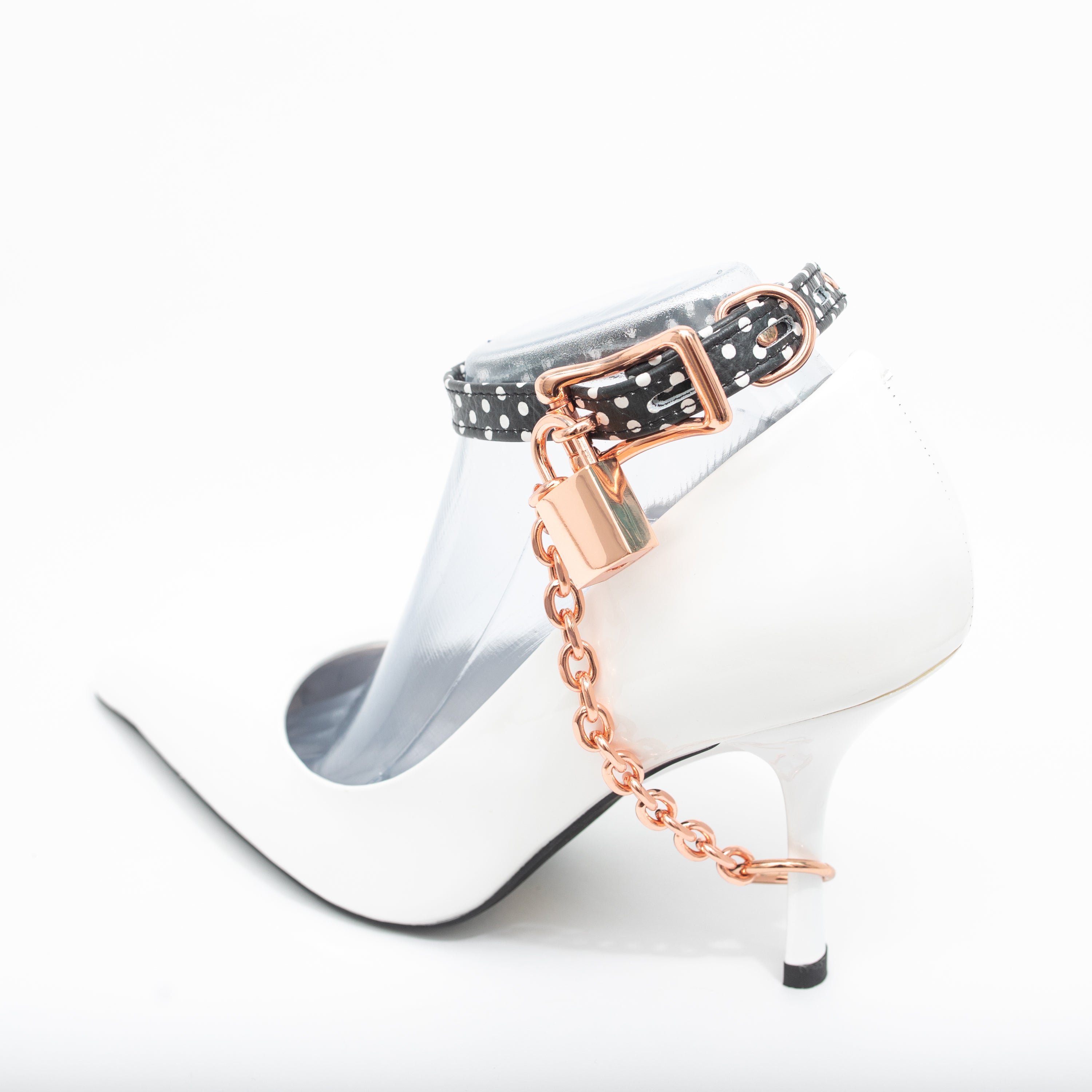 Design Your Own Bondage Heel Locks Cuffs Restrained Grace