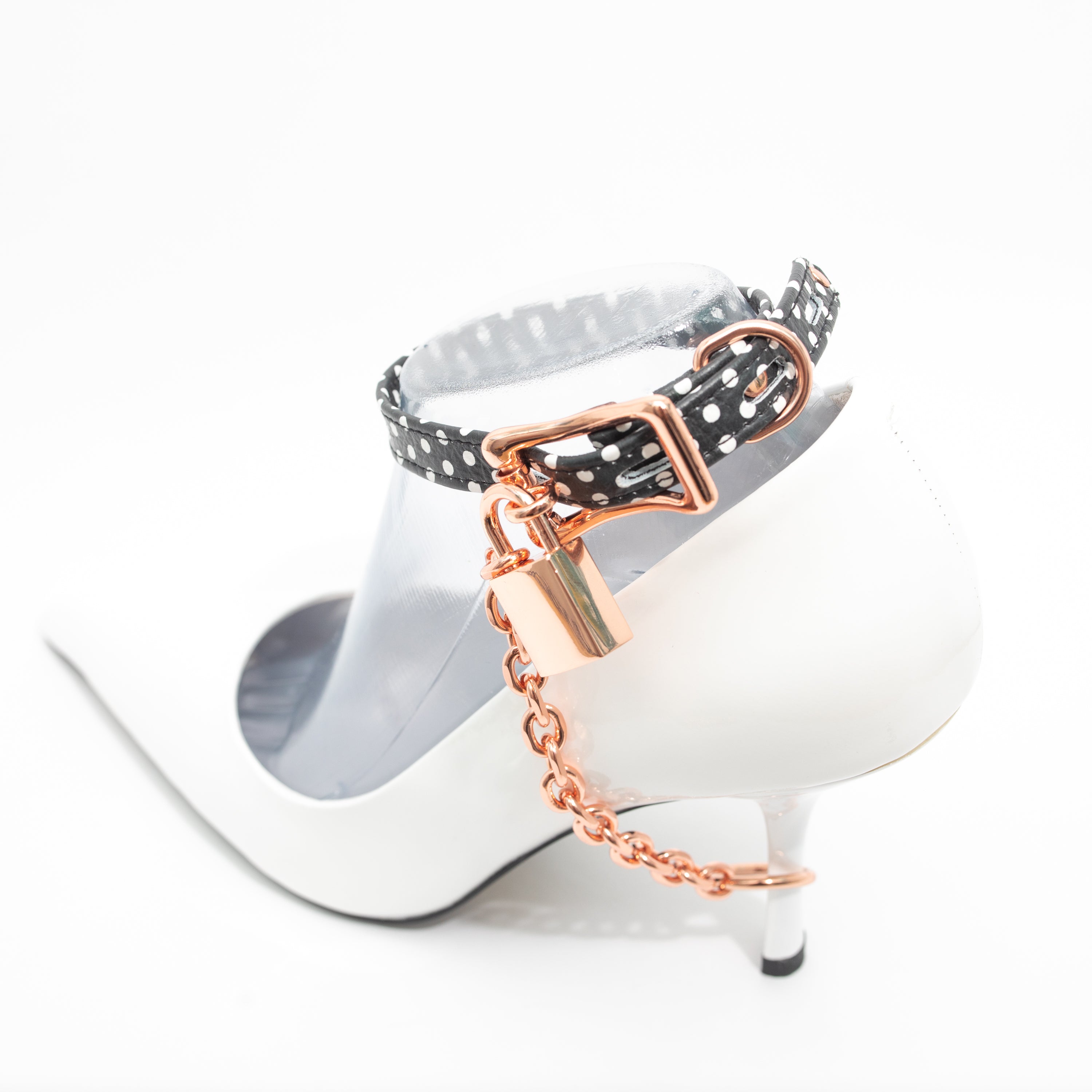 Design Your Own Bondage Heel Locks Cuffs Restrained Grace