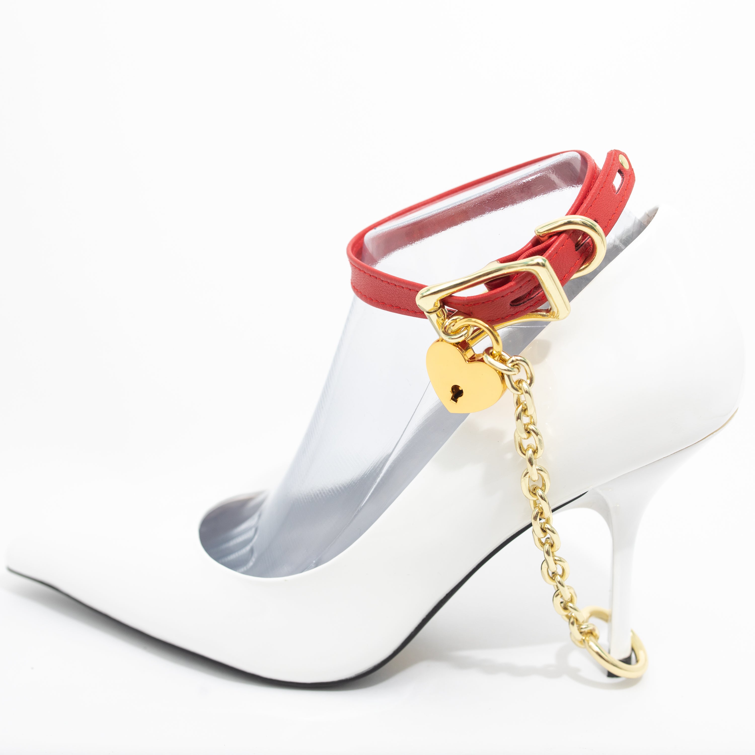 Design Your Own Bondage Heel Locks Cuffs Restrained Grace