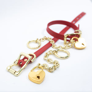 Design Your Own Bondage Heel Locks Cuffs Restrained Grace