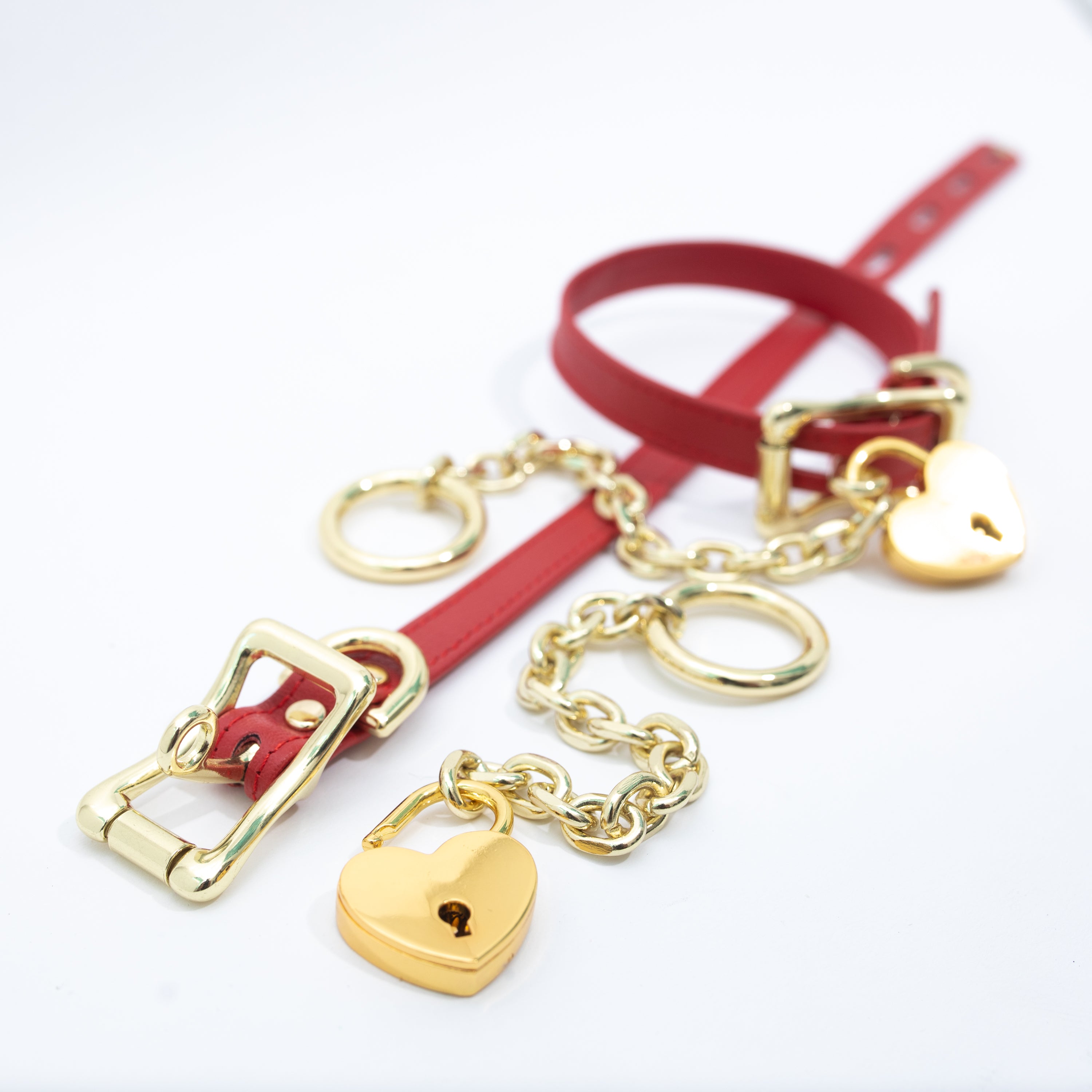 Design Your Own Bondage Heel Locks Cuffs Restrained Grace