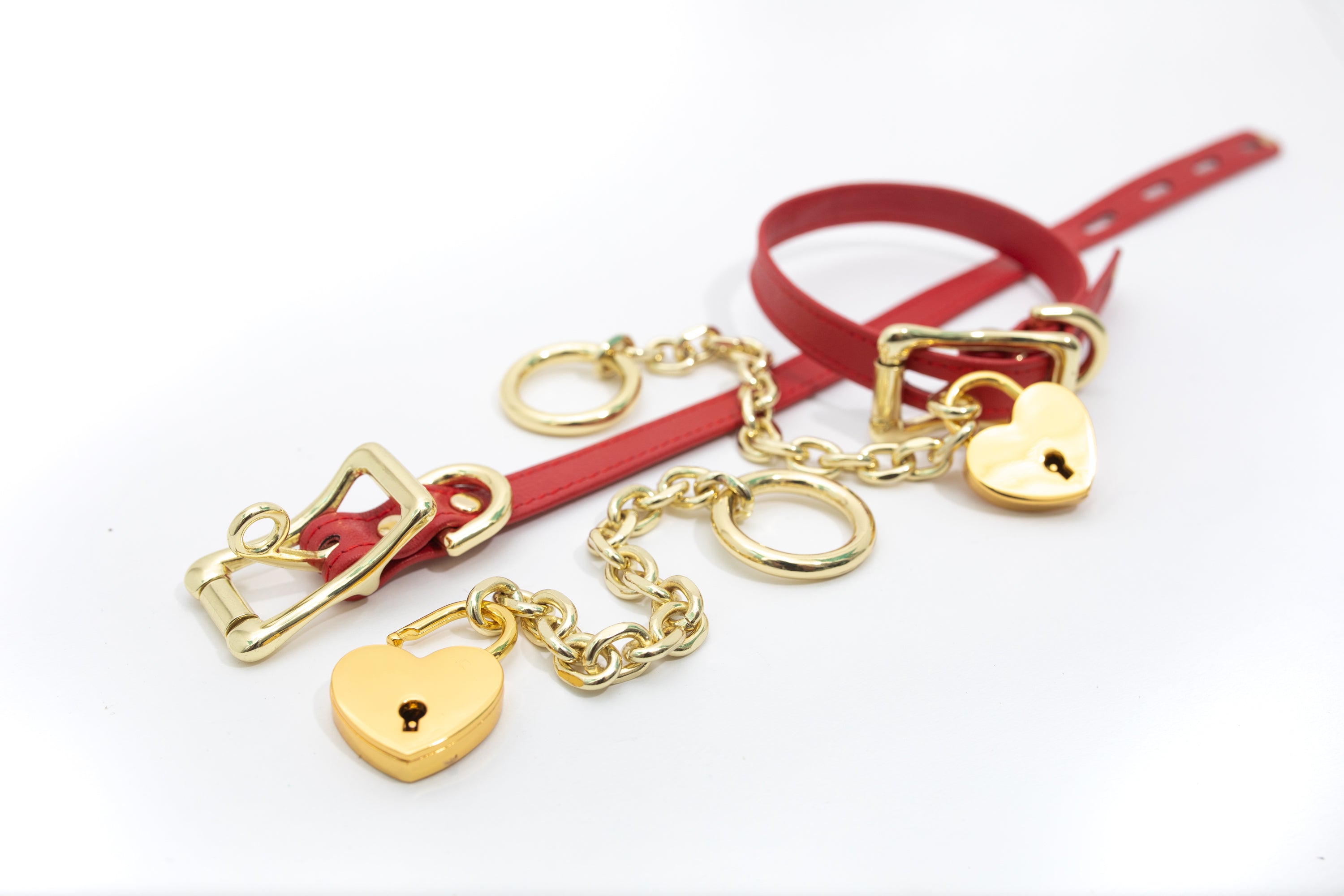 Design Your Own Bondage Heel Locks Cuffs Restrained Grace