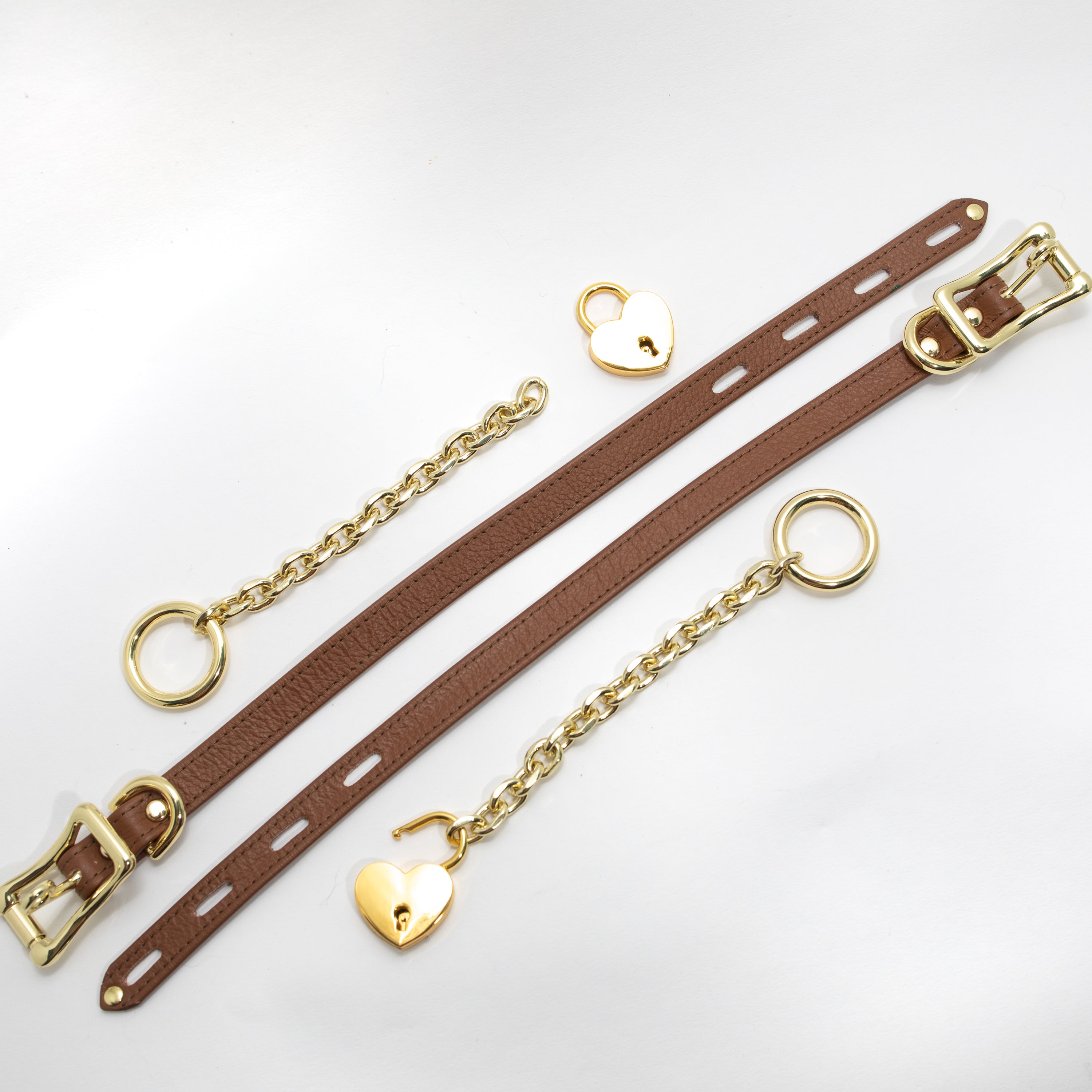 Design Your Own Bondage Heel Locks Cuffs Restrained Grace