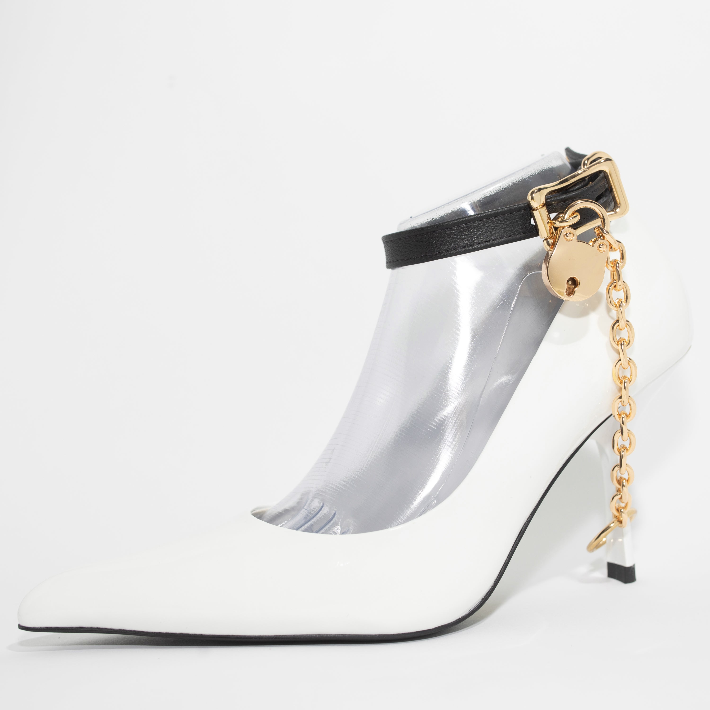 Design Your Own Bondage Heel Locks Cuffs Restrained Grace