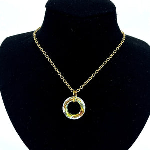 The Crystal Ring of O Day Collar - Sterling Silver Day Collar Restrained Grace