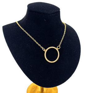 The Paris Pave Ring of O Day Collar Day Collar Restrained Grace