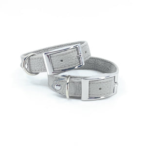 Dove Gray Vegan Petite Bondage Cuffs - 5-7" - Limited Edition Cuffs Restrained Grace