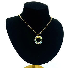 The Crystal Ring of O Day Collar - Sterling Silver Day Collar Restrained Grace