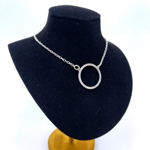 The Paris Pave Ring of O Day Collar Day Collar Restrained Grace