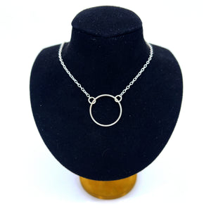 Ring of O Day Collar - Ultra Discreet BDSM Collar Day Collar Restrained Grace Sterling Silver