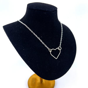 Heart Ring of O Day Collar - Discreet BDSM Collar Day Collar Restrained Grace