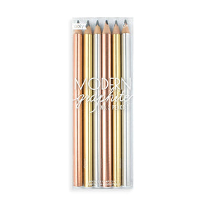OOLY - Modern Graphite Pencils - Set of 6 Pens & Pencils OOLY