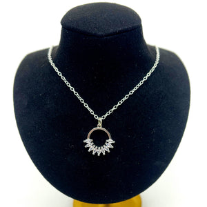 The Alexis Day Collar - Sterling Silver Day Collar Restrained Grace