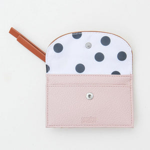 Caroline Gardner - Blush Pink & Rose Gold Cardholder Coin Purse Bags Caroline Gardner