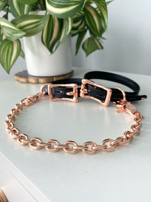 12" Bondage Chain Snap Hook Restrained Grace