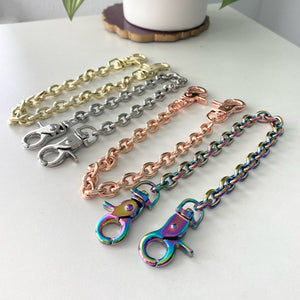 12" Bondage Chain Snap Hook Restrained Grace